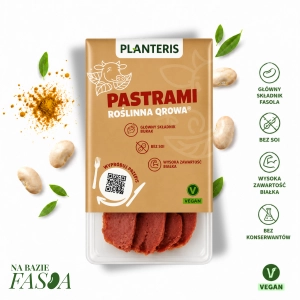 Roślinna Qrowa Pastrami | 120g