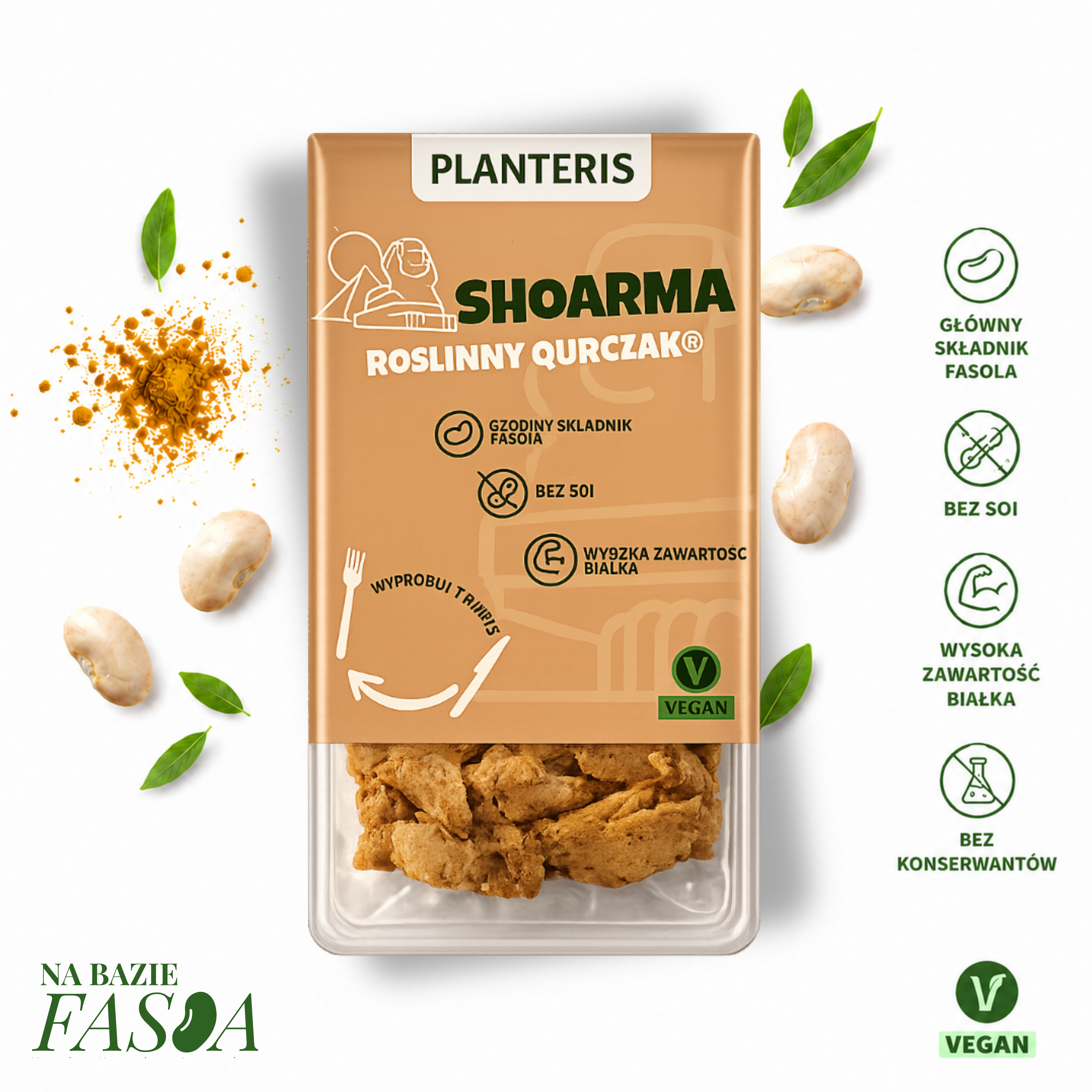 Roślinny Qurczak Shoarma