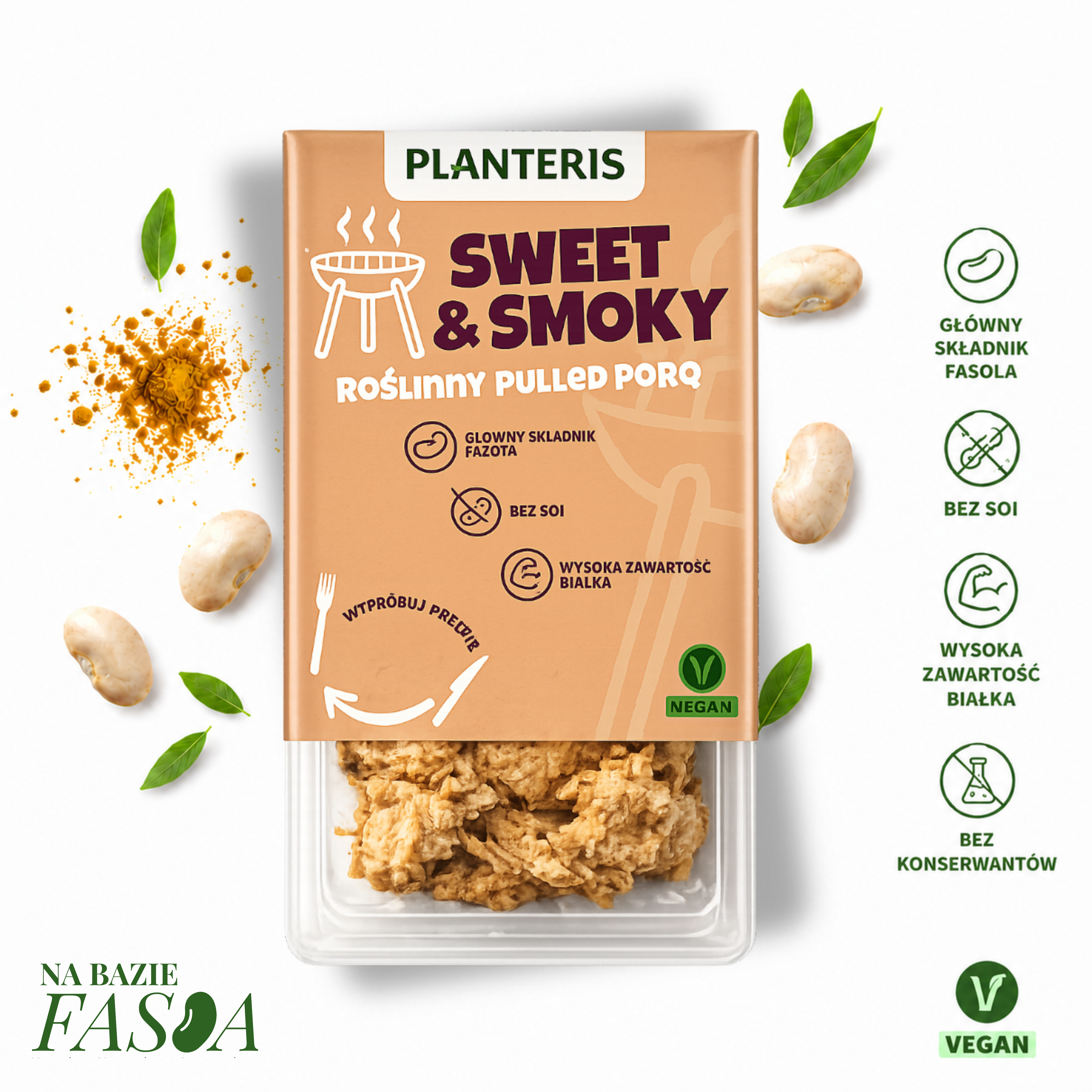 Roślinny Qurczak Sweet Smoky