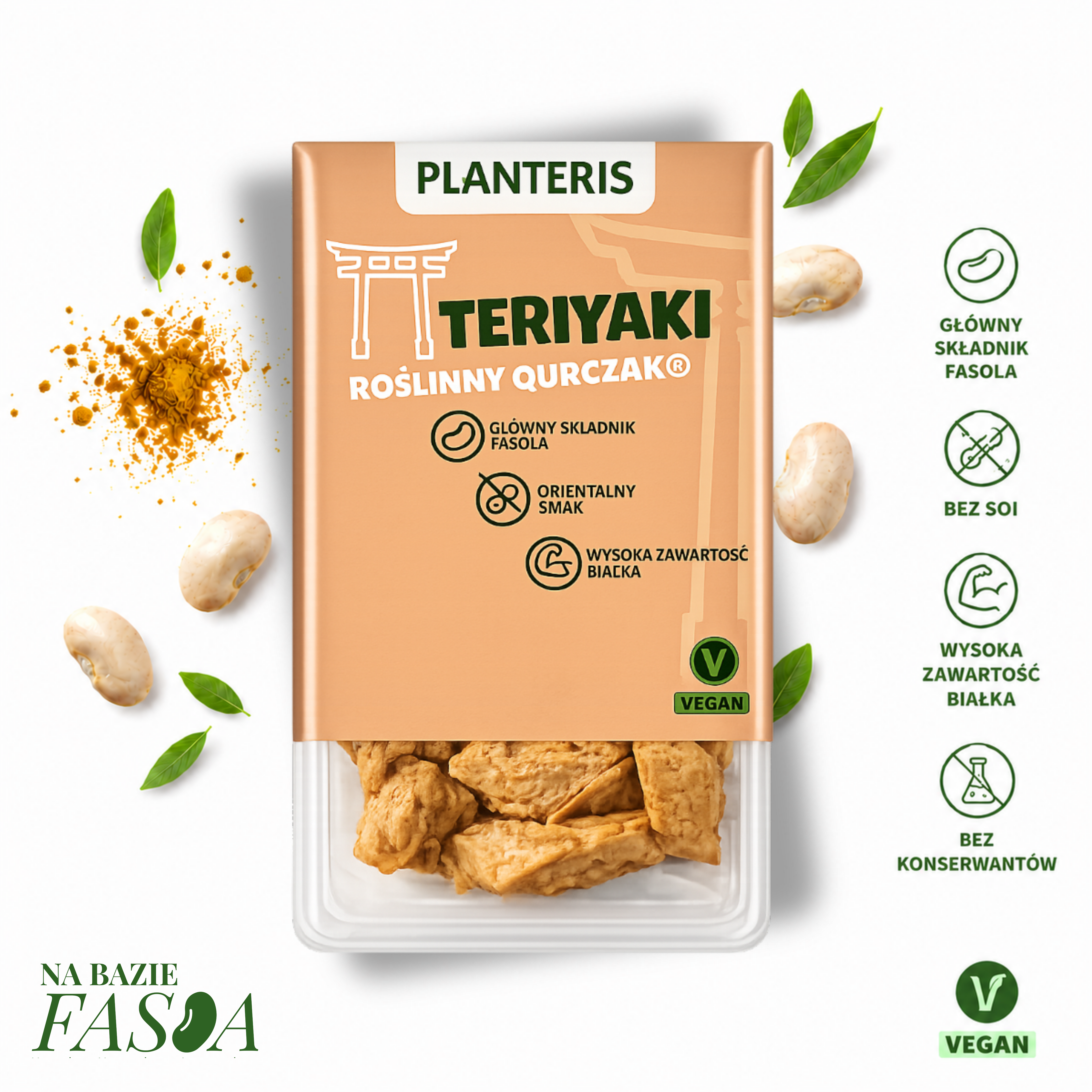 Roślinny Qurczak Teriyaki